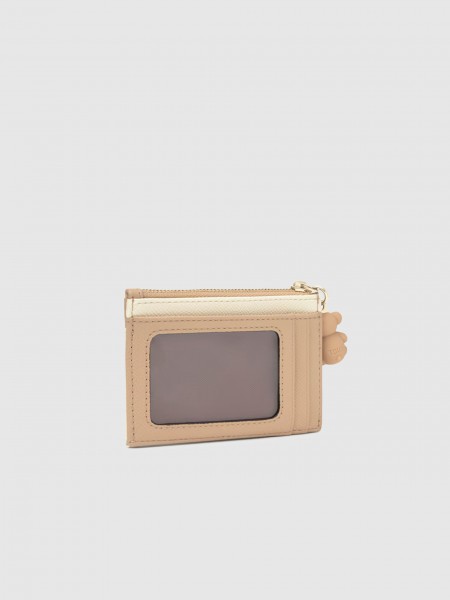Billetera Mujer Beige Tous Billetera Mujer Beige Tous