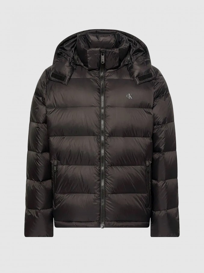 Chaqueta Hombre Negro Calvin Klein