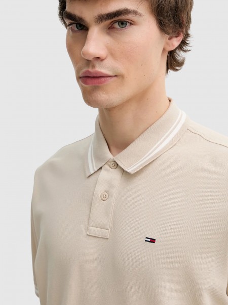 Polo Tommy Jeans  Homem Tjm Reg Tipped Polo Ext