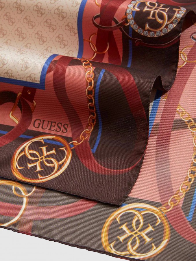 Scarves Woman Beige Guess Accessory