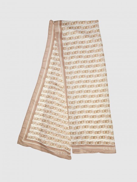 Bufandas Mujer Beige Guess Accessory