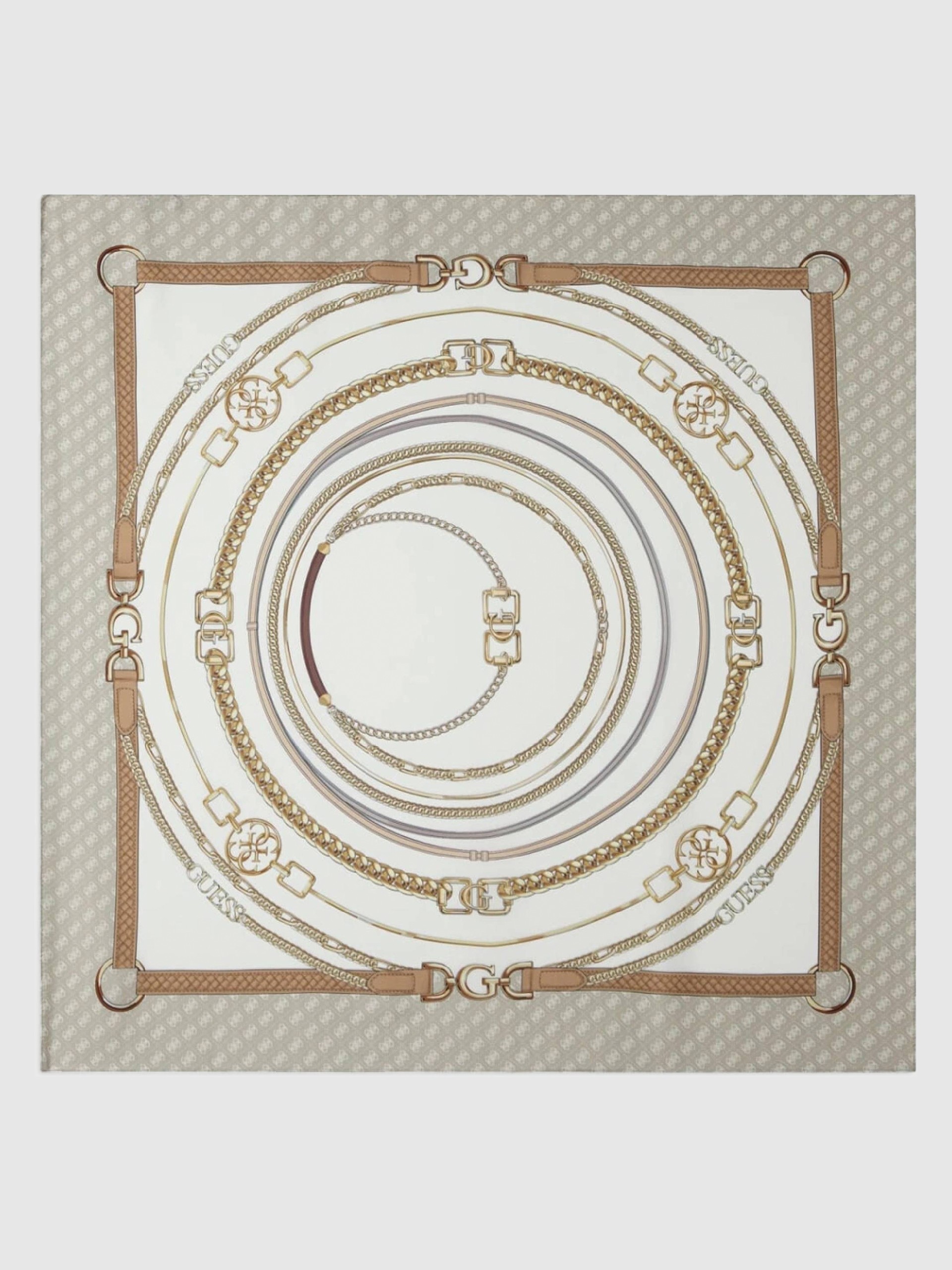 Bufandas Mujer Beige Guess Accessory