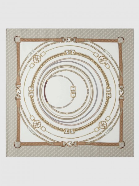 Bufandas Mujer Beige Guess Accessory