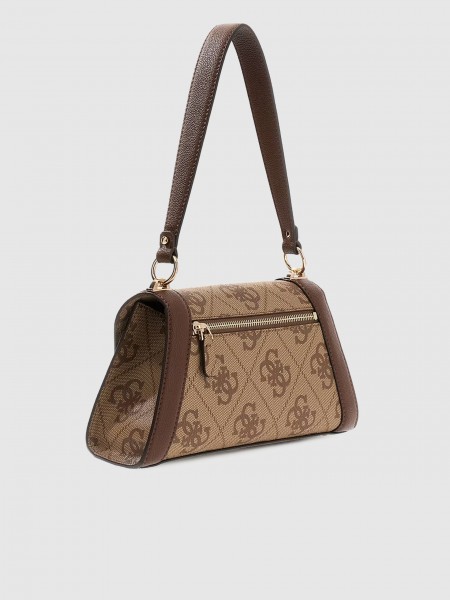 Mala Guess Mulher Karnilla Logo Flap Shldr Bag