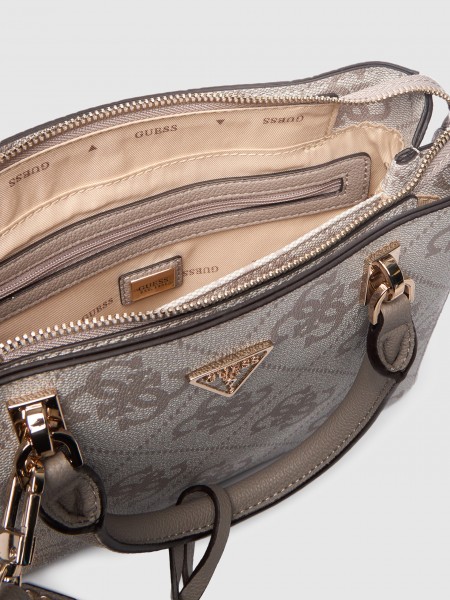 Mala Guess Mulher Noelle II Sml Multi Comp Stchl