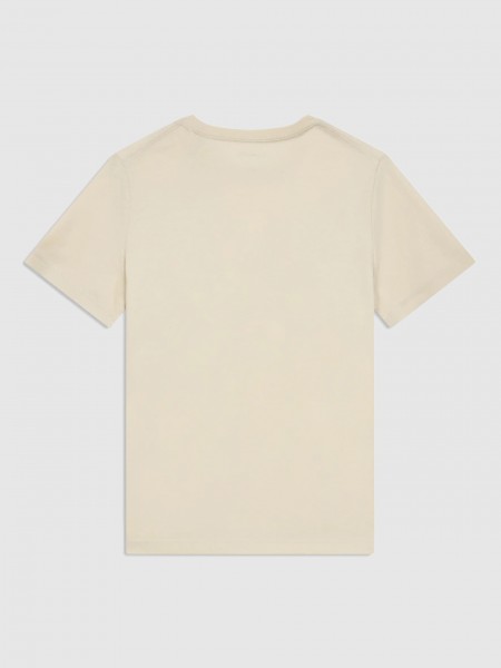 T-Shirt Calvin Klein Menino Ck Monogram Ss T-Shirt