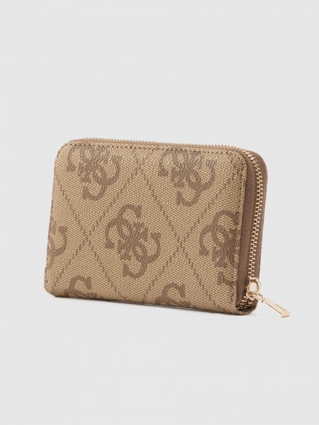 Carteira Guess Mulher Laurel II Slg Med Zip Around