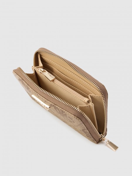 Carteira Guess Mulher Laurel II Slg Med Zip Around
