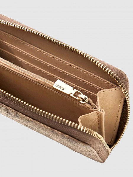 Carteira Guess Mulher Laurel II Slg Med Zip Around