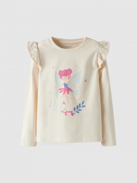 Camisola Name It Menina Nmftikka Ls Top Box Pb