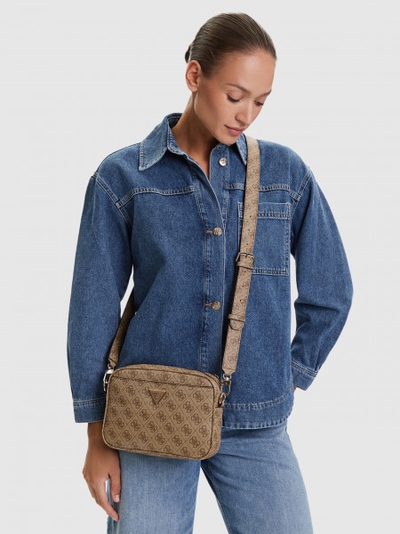 Mala Guess Mulher Meridian II Camera Bag Mala Guess Mulher Meridian II Camera Bag