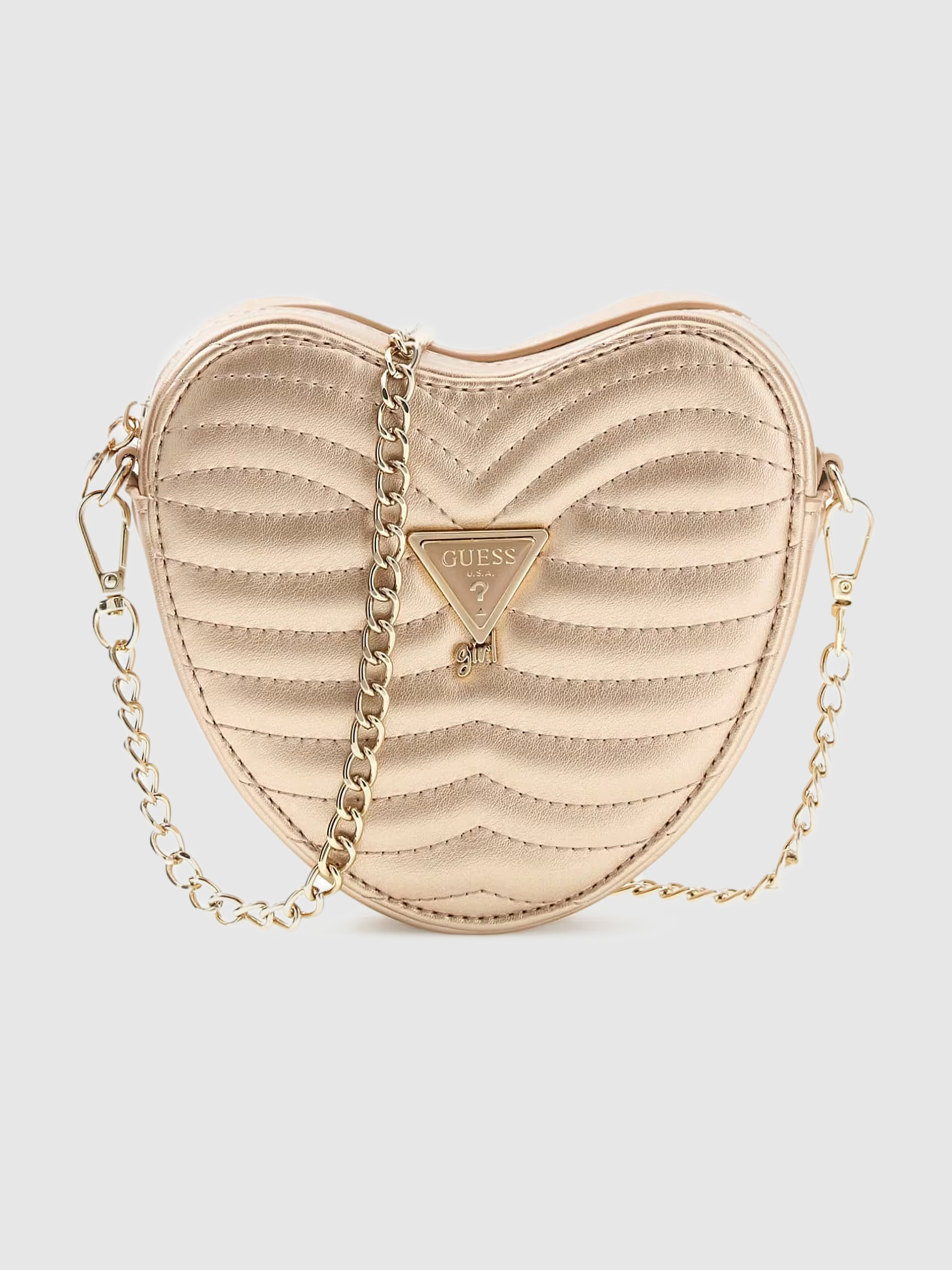 Bolsos de Hombro Niña Oro Guess