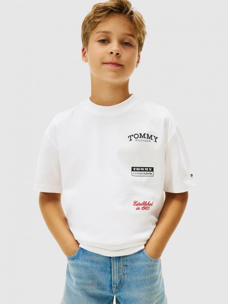 T-Shirt Menino Tommy Hilfiger