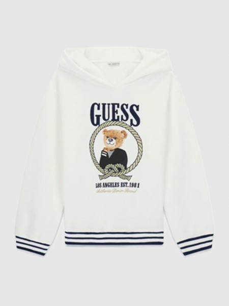 Sweatshirt Guess Menina Hooded Ls Active Top