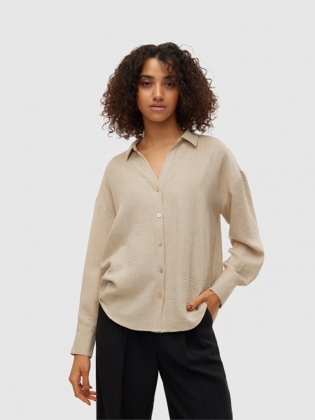 Shirt Woman Caki Vero Moda