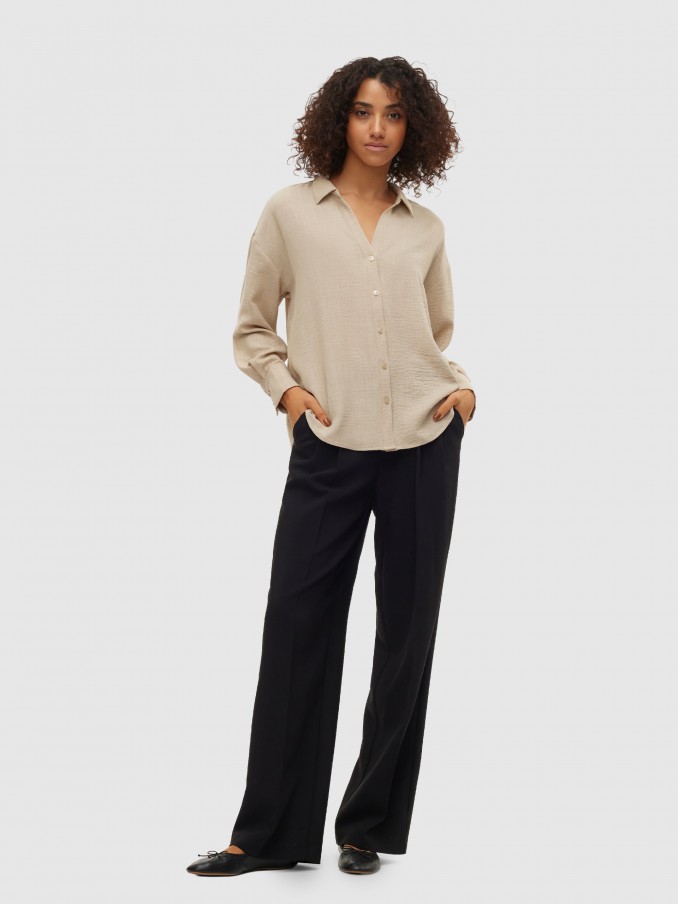 Camisa Mujer Caki Vero Moda