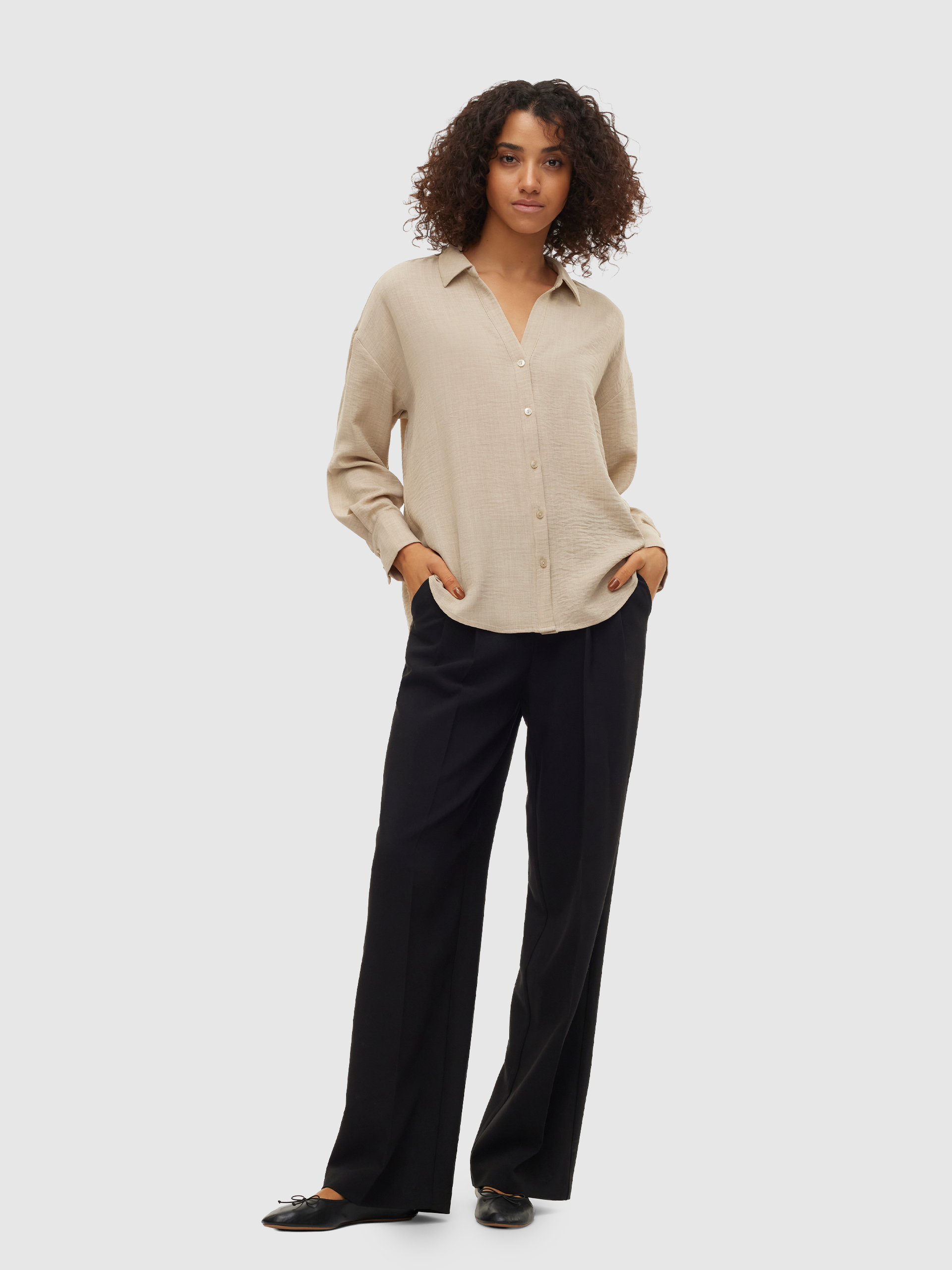 Shirt Woman Caki Vero Moda
