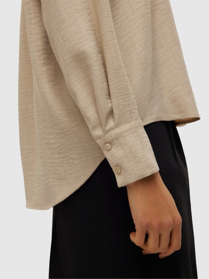 Camisa Mujer Caki Vero Moda