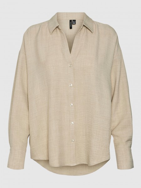 Shirt Woman Caki Vero Moda