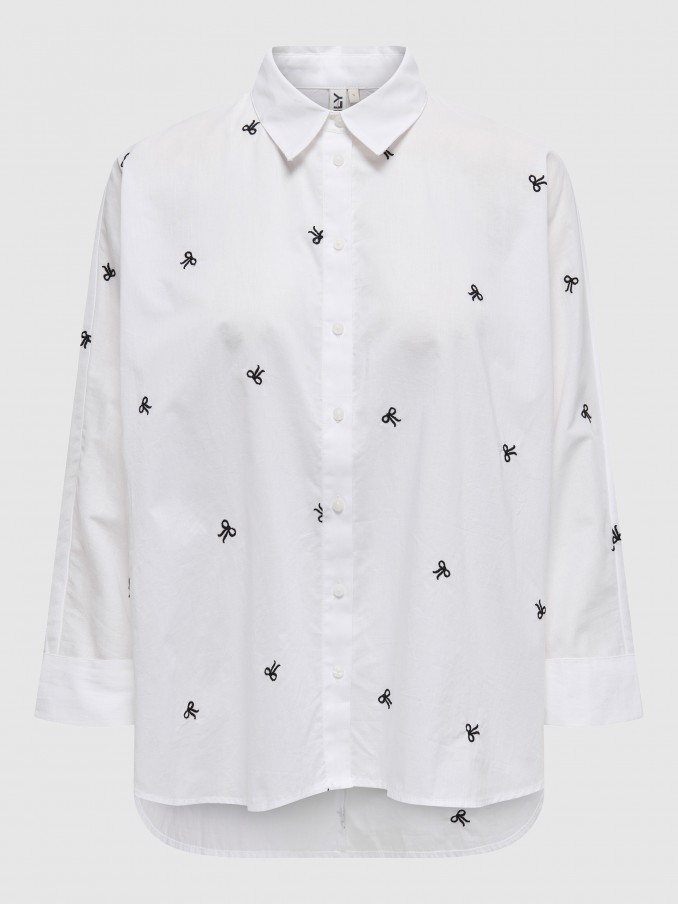 Shirt Woman White Comb.1 Only