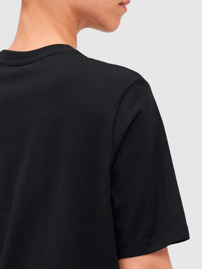 Camiseta Mujer Negro Only