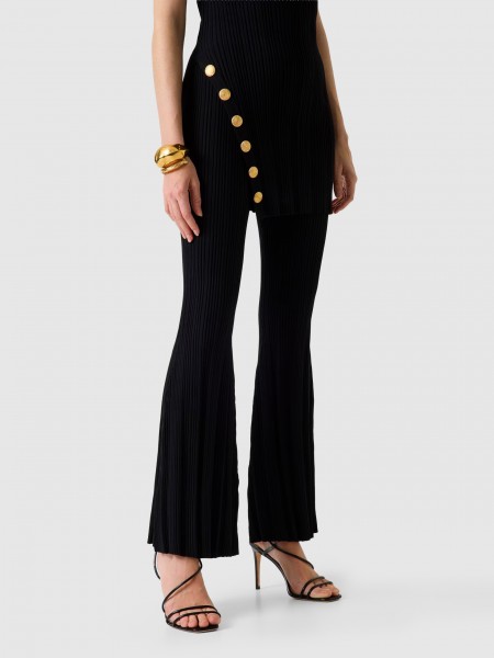 Pantalones Mujer Negro Guess