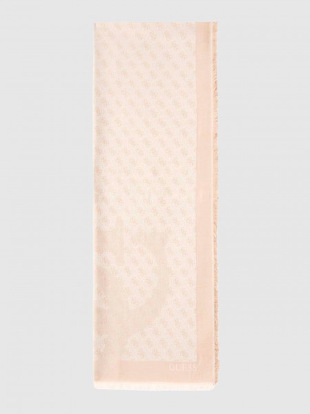 Scarves Woman Cream Guess Accessory
