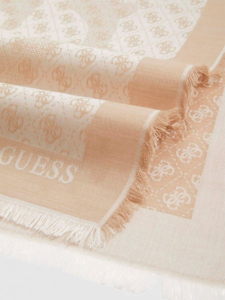 Scarves Woman Cream Guess Accessory