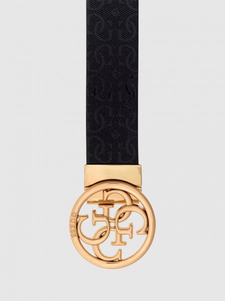 Cinto Guess Mulher Isemay Adj&rev Belt H35