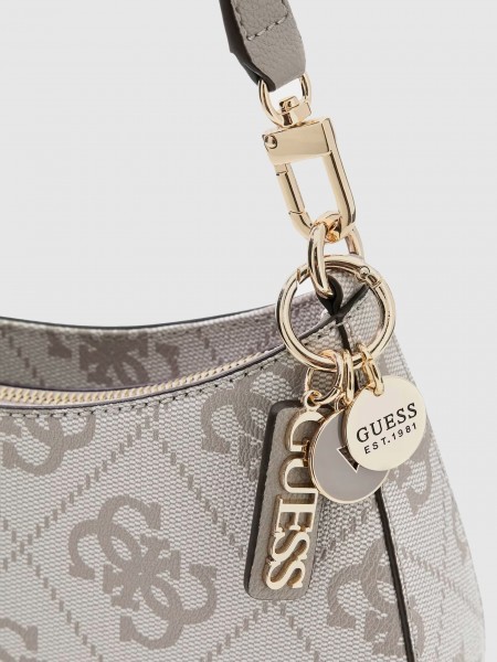 Mala Guess Mulher Noelle II Top Zip Shoulder Bag