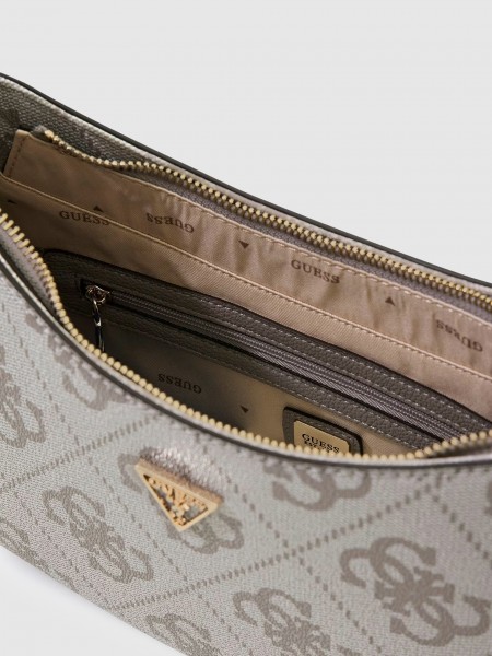 Mala Guess Mulher Noelle II Top Zip Shoulder Bag