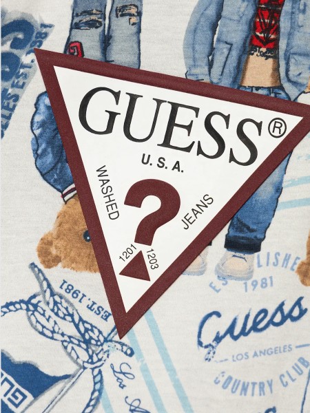 2 Pe�as Guess Menino Set Ss T-Shirt+Active Shorts
