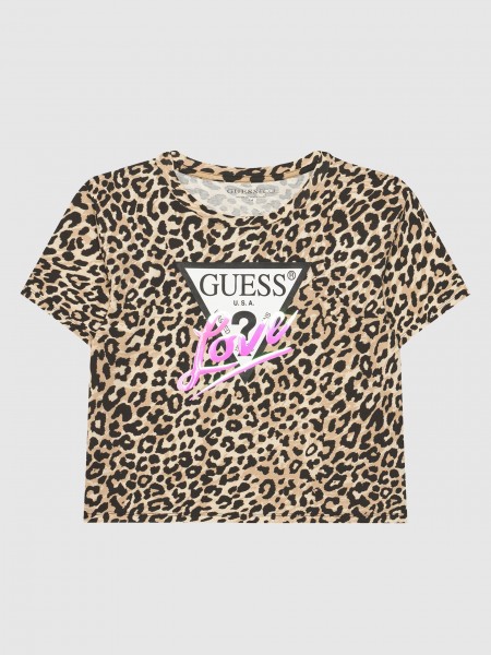 T-Shirt Guess Menina Midi Ss T-Shirt