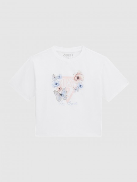T-Shirt Guess Menina Midi Ss T-Shirt