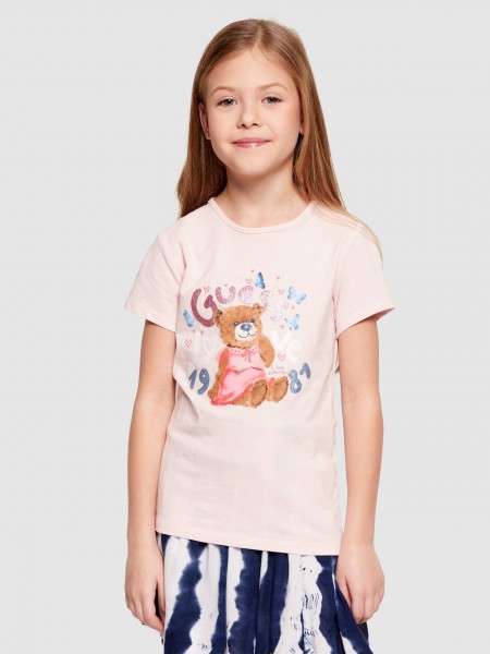 T-Shirt Guess Menina Ss T-Shirt