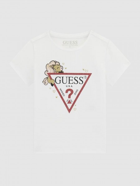 T-Shirt Guess Menina Ss T Shirt