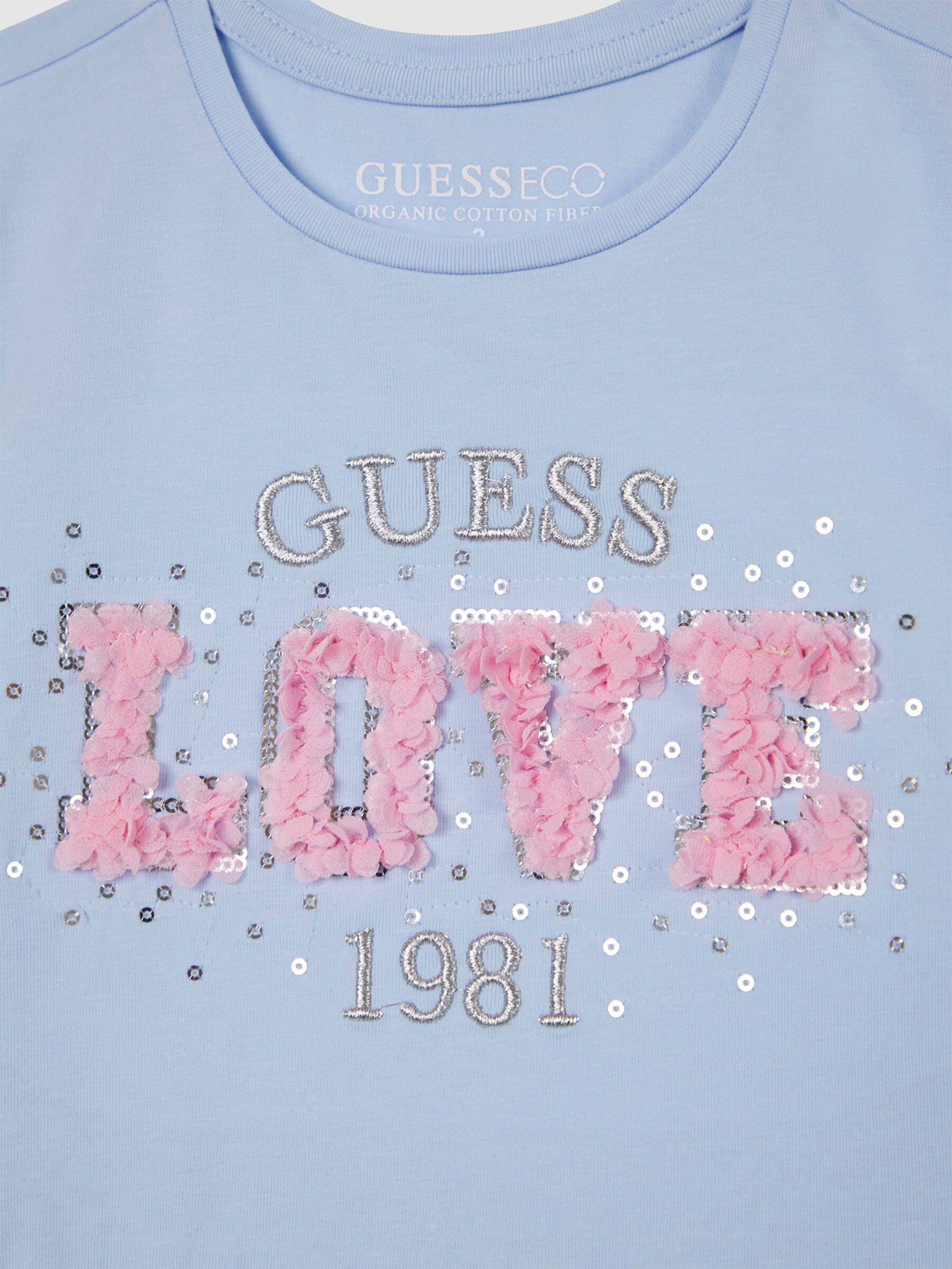 T-Shirt Guess Menina Ss T-Shirt W/frill
