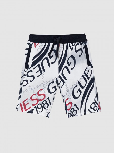 Cal��es Guess Menino French Terry Regular Shorts