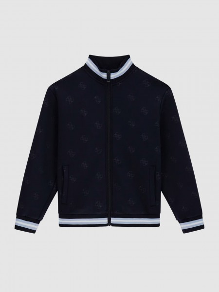 Casaco Guess Menino Ls Active Top W/zip