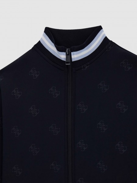 Casaco Guess Menino Ls Active Top W/zip