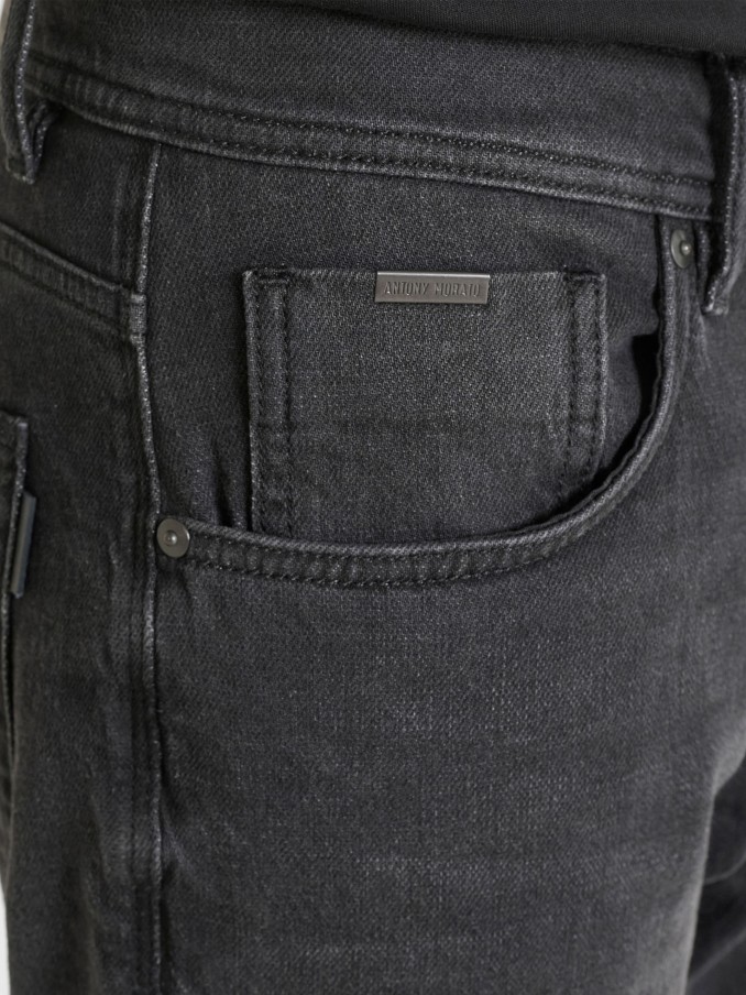 Jeans Hombre Negro Antony Morato