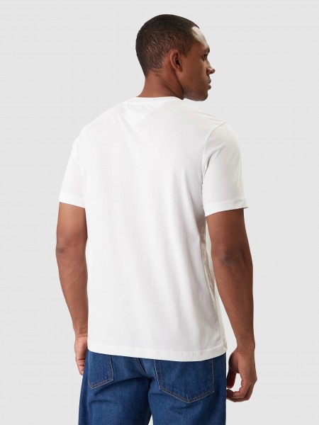 T-Shirt Tommy Hilfiger Homem Brand Love Small Center Tee