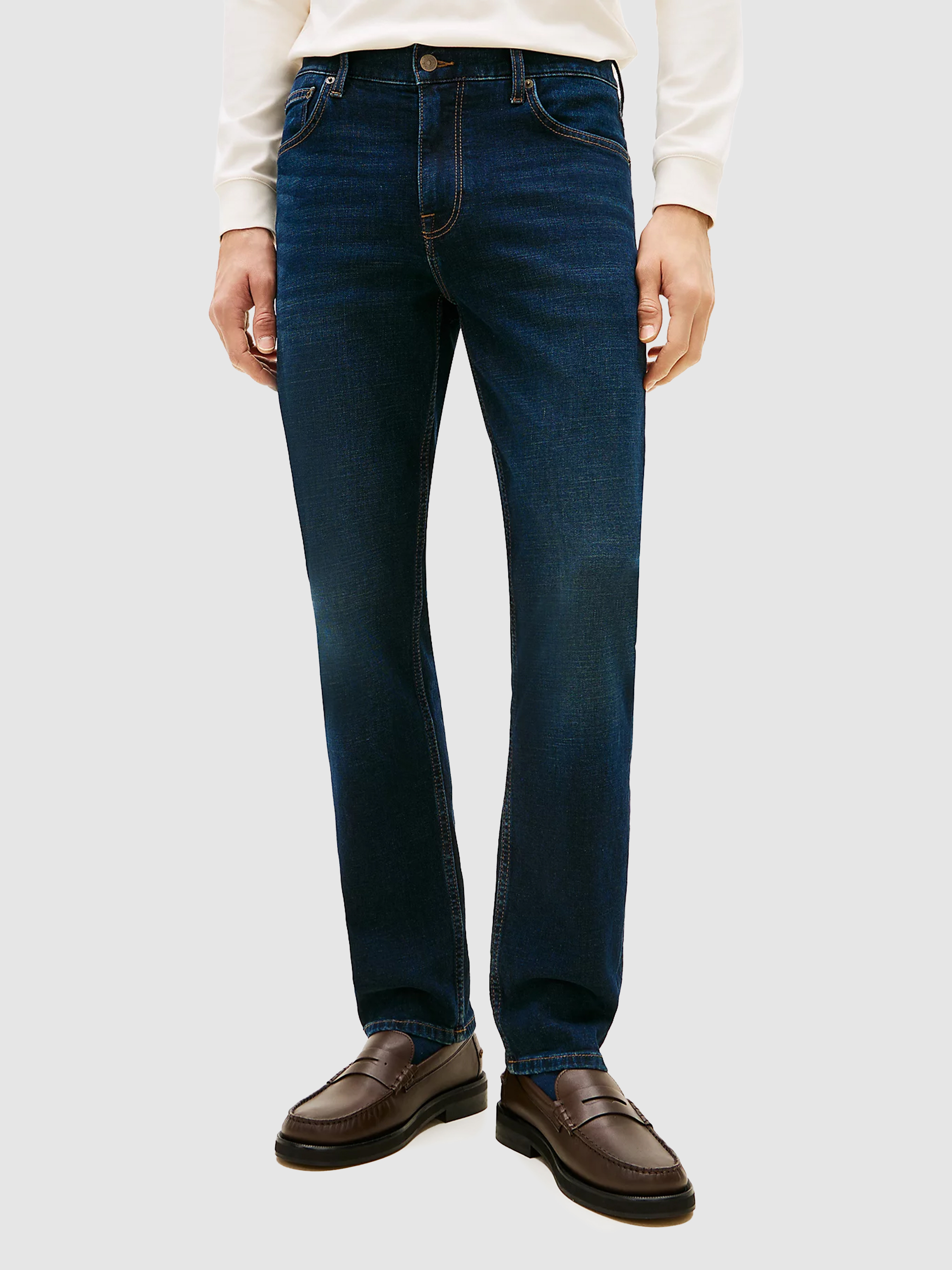 Jeans Hombre Jeans Oscuros Tommy Hilfiger