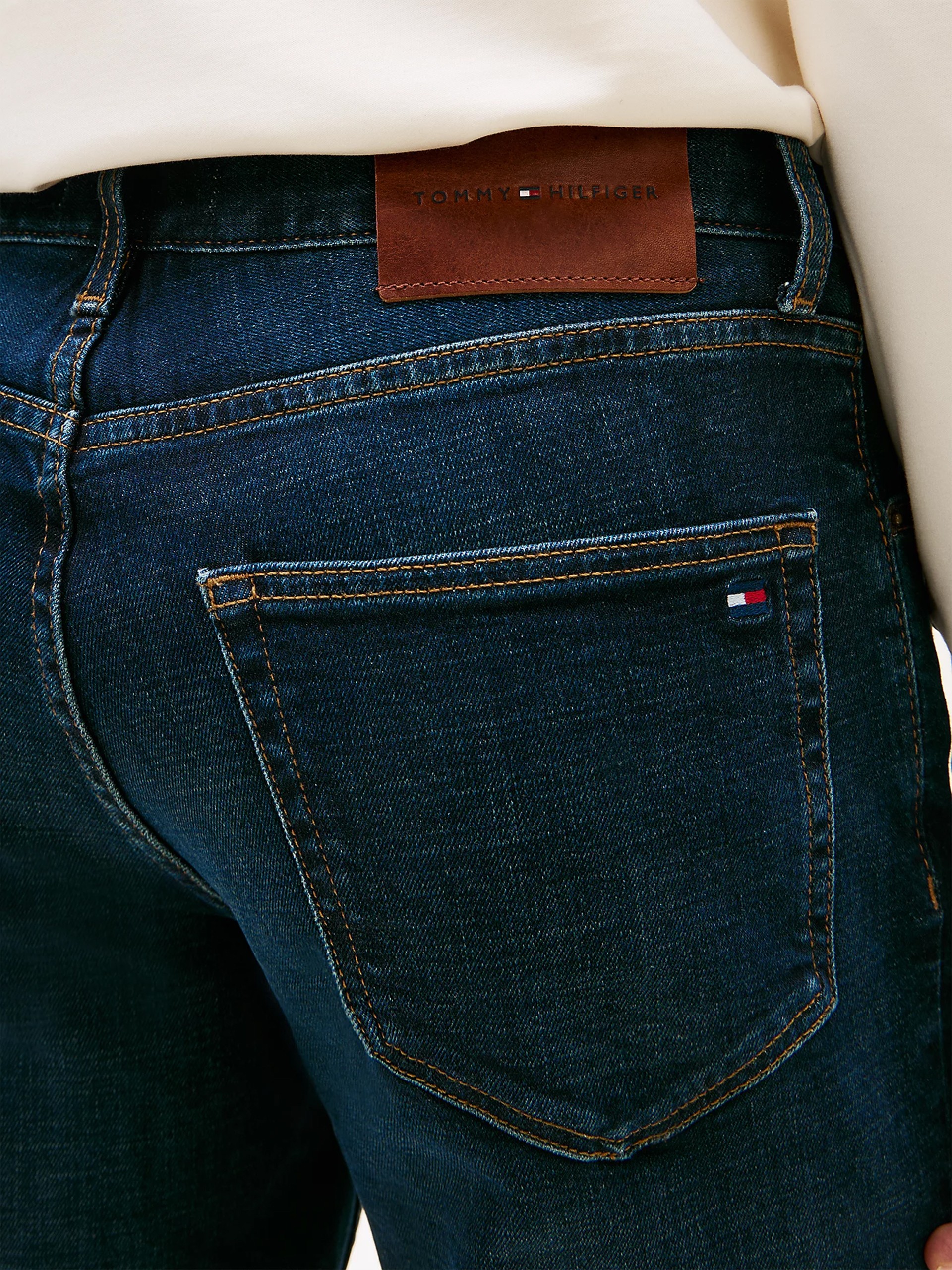 Jeans Hombre Jeans Oscuros Tommy Hilfiger
