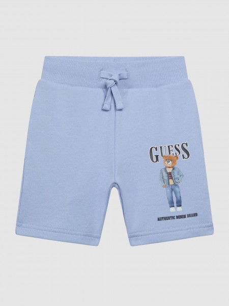 Cal��es Guess Menino French Terry Regular Shorts