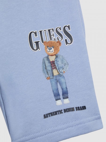 Cal��es Guess Menino French Terry Regular Shorts