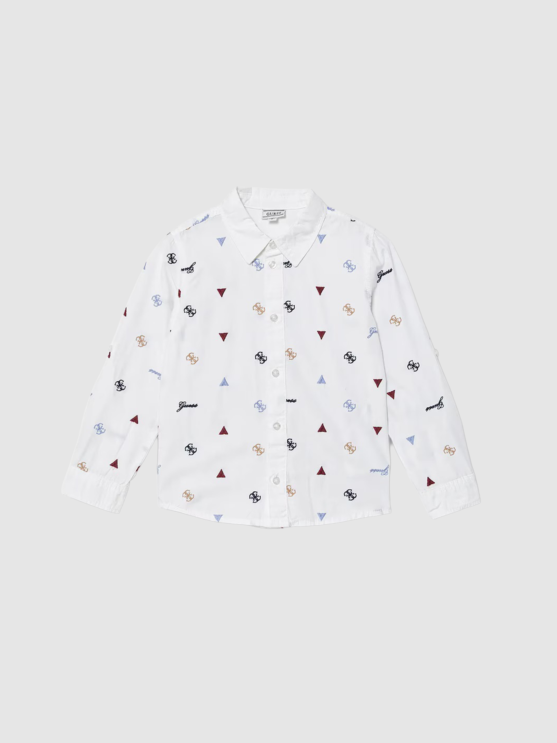 Camisa Guess Menino Poplin Adj. Ls Shirt_Ceremony