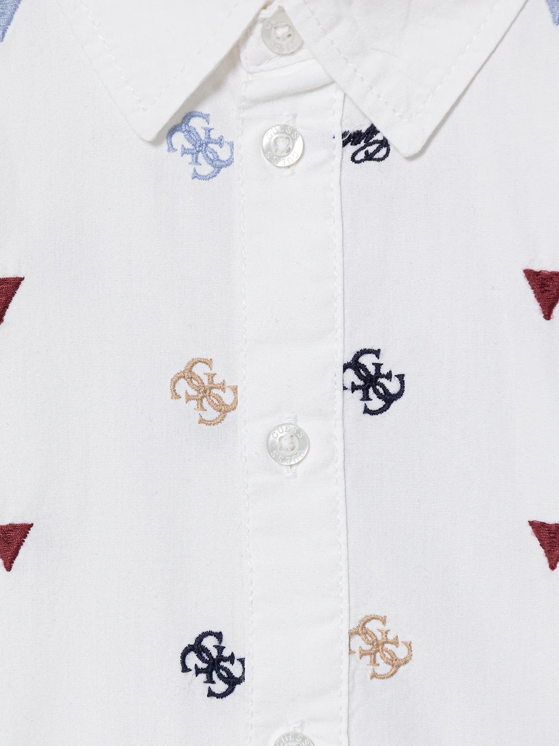 Camisa Guess Menino Poplin Adj. Ls Shirt_Ceremony