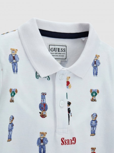 Polo Guess Menino Ss Polo