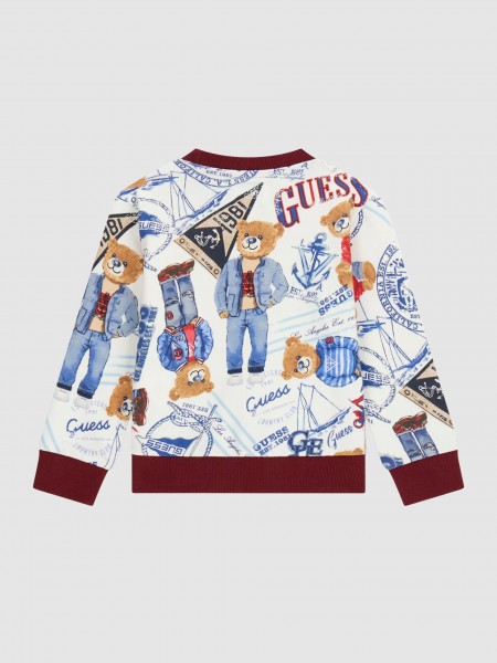 Sweatshirt Guess Menino Ls Active Top